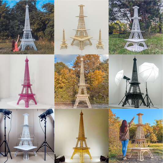 Bring Paris to Your Party: Handmade Eiffel Tower Decor for Every Occasion