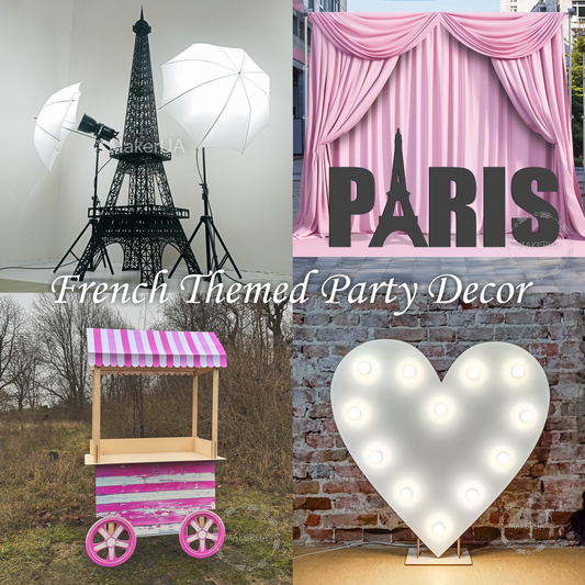 How to Create a Stunning French-Themed Party with Elegant Decor