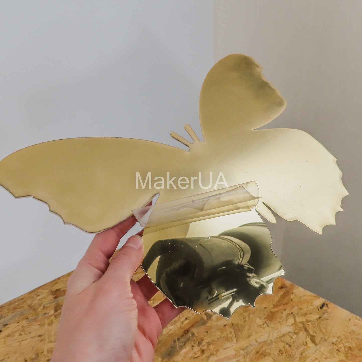 Butterfly for wall backdrop arch white silver gold decorations decor wings - MakerUA