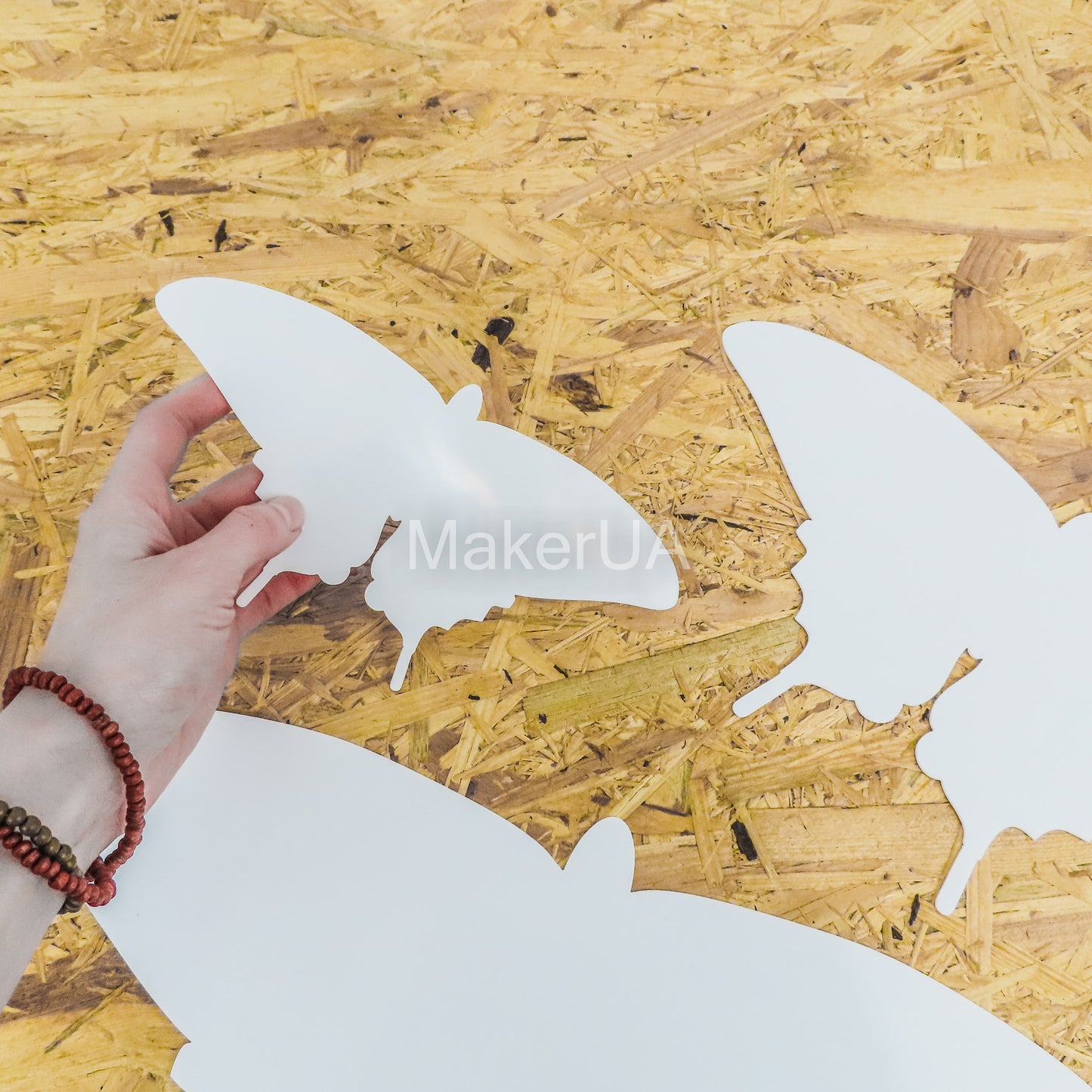 Butterfly for wall backdrop arch white silver gold decorations decor wings - MakerUA