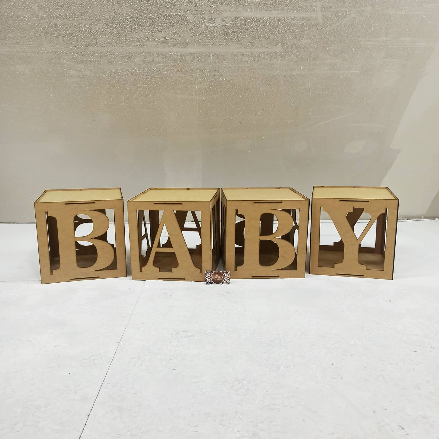 Box baby name love text numbers letters 0-9 A-Z - MakerUA