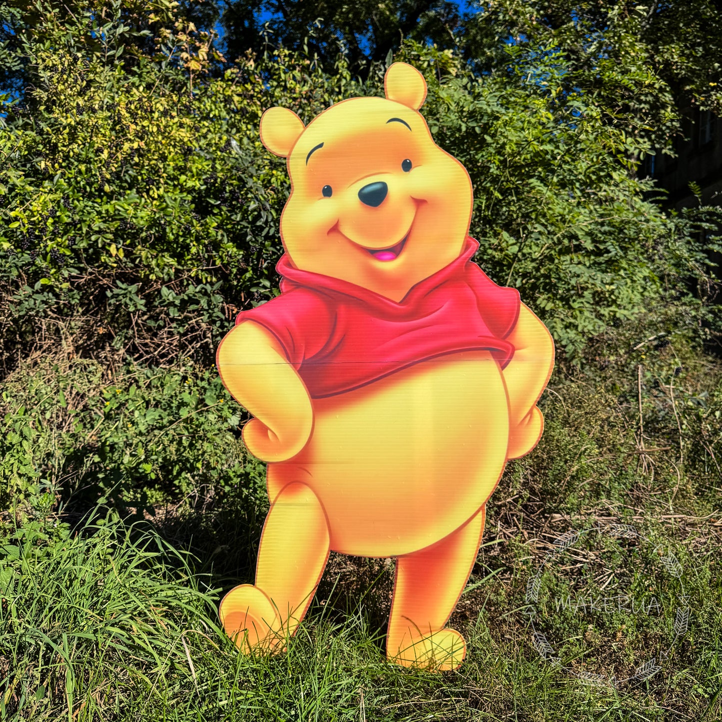 Winnie the Pooh Printed Cutouts Decor for Birthday Wedding Girl Boy Baby Shower Party Props Decorations