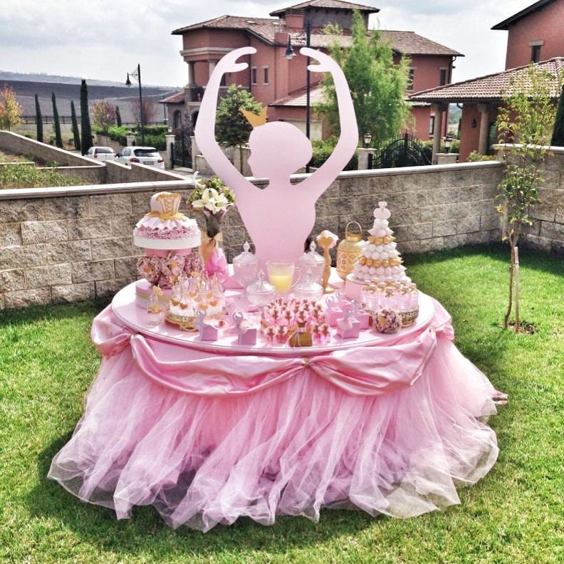 Princess decorations table stand decor sweet cake candy bar cart boy girl birthday party style - MakerUA