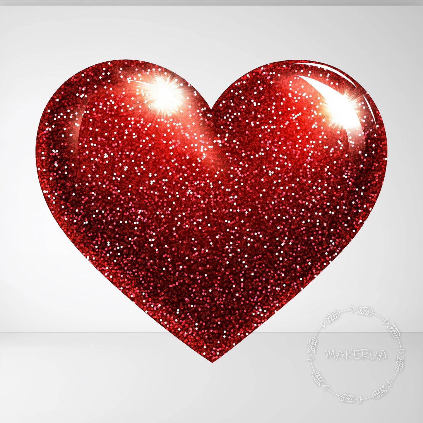 Red Heart Printed Cutouts Decor for Birthday Wedding Baby Shower Love Cute Party Props Decorations