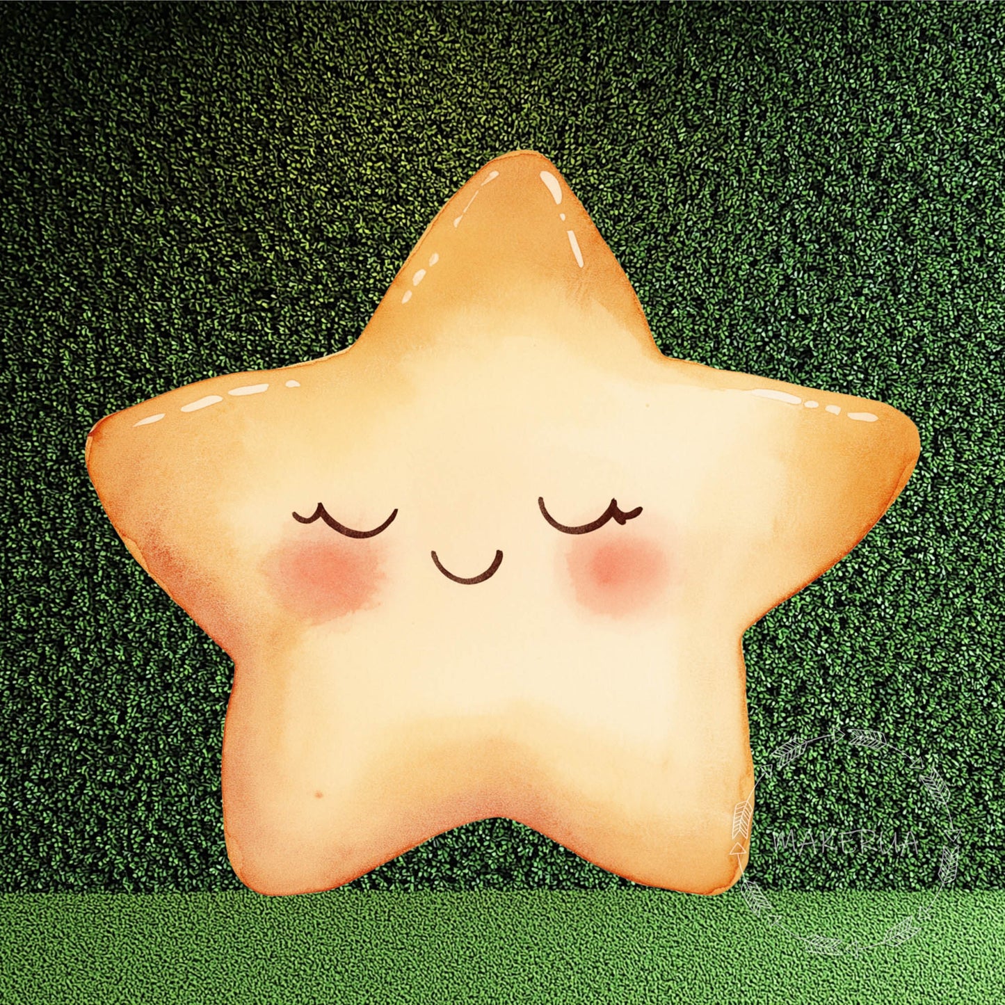Star Printed Decor for Birthday Wedding Baby Shower Cute Cutouts Home Room Wall Art Party Props Decorations