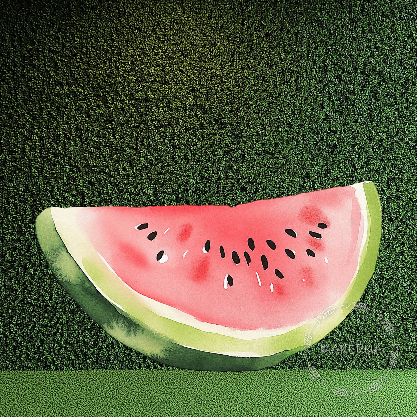 Watermelon Printed Decor for Birthday Wedding Baby Shower Cute Fruit Cutouts Home Room Wall Art Party Props Decorations