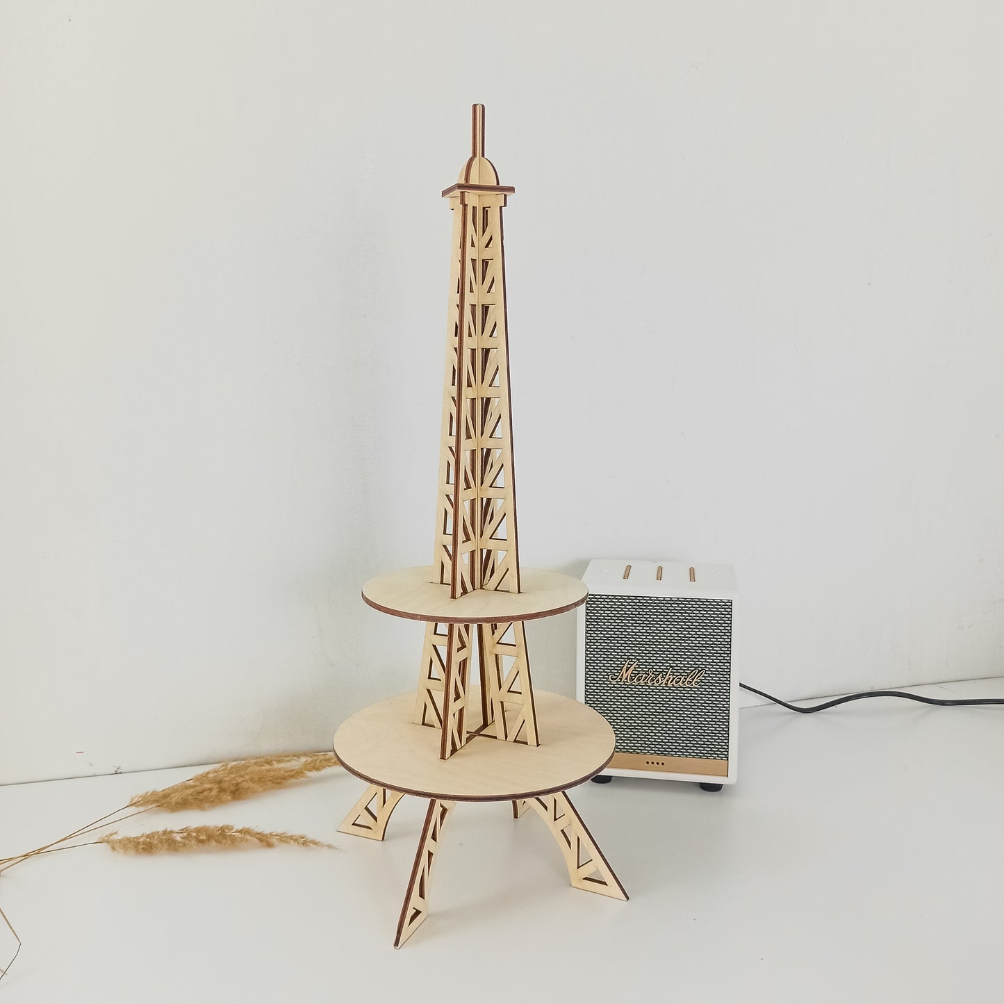 Eiffel Tower Stand flower display table buffet floral cake dessert cupcake sweet candy cart bar donut party props birthday wedding decor - MakerUA