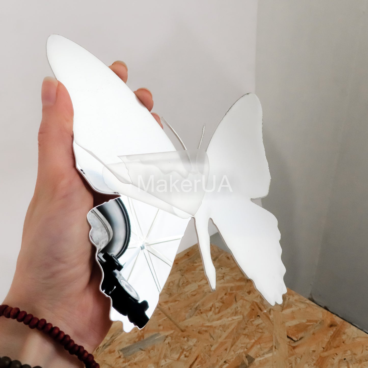 Butterfly for wall backdrop arch white silver gold decorations decor wings - MakerUA