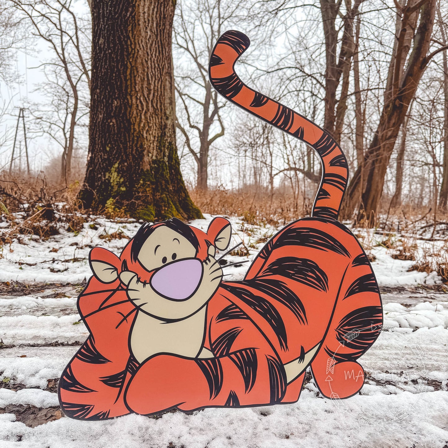 Winnie the Pooh Printed Cutouts Decor for Birthday Wedding Girl Boy Baby Shower Tiger Party Props Decorations