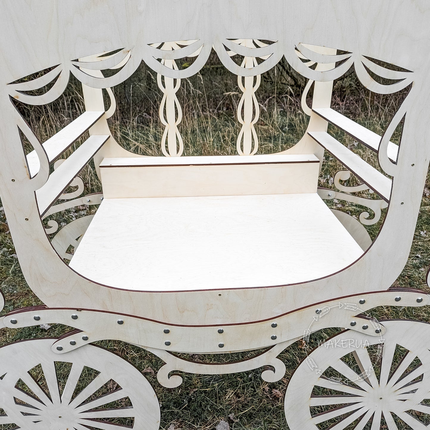 Set Birthday Party Princess Decorations Horse Carriage Cinderella Candy Cart Cake Table Rustic Wedding Backdrop Photo Booth Prop Event Decor