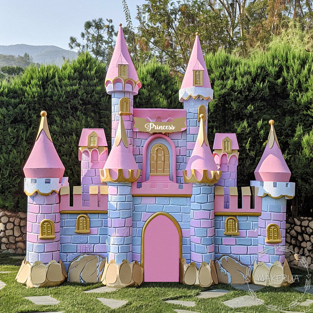Princess castle 3D birthday huge large decorations disney