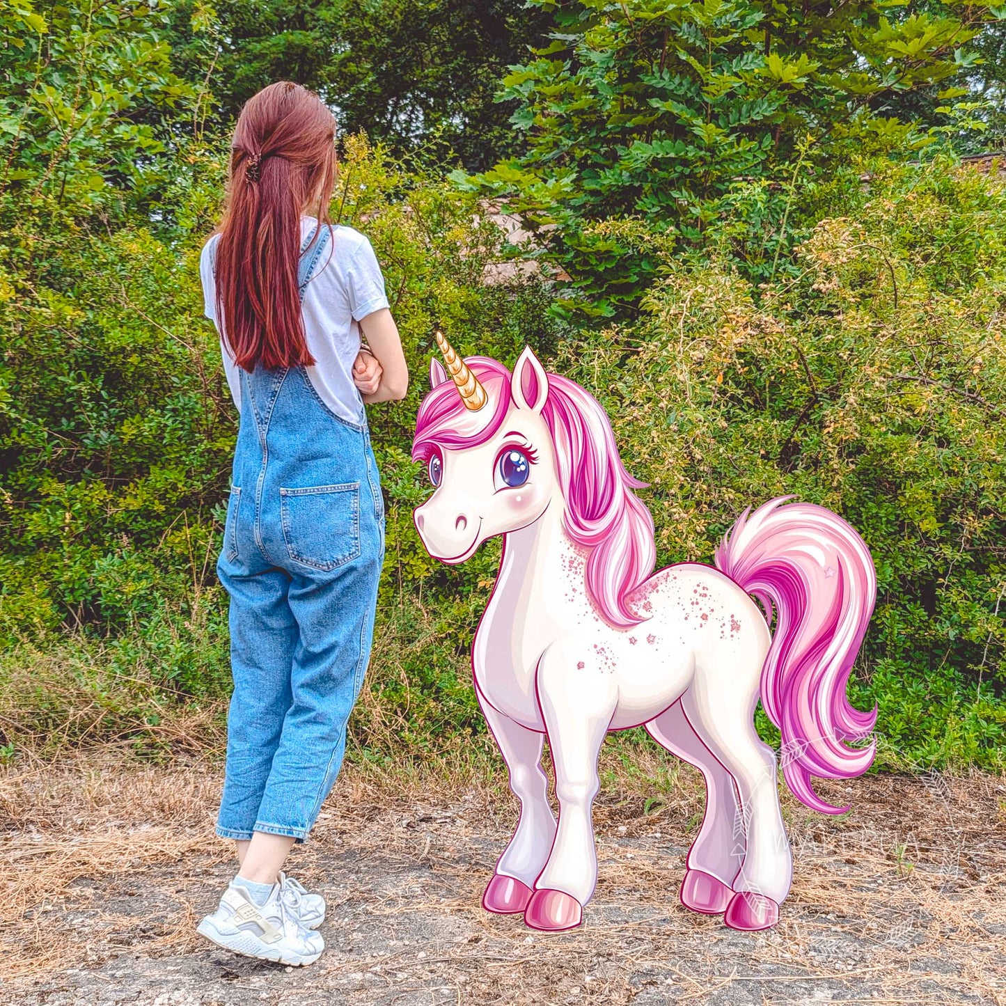 Unicorn Cutout Birthday Party Princess Horse 1