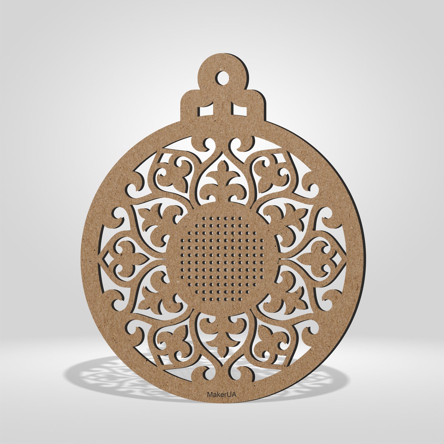 Wooden Cross Stitch Blank Base Embroidery Christmas Ornaments top style 2025