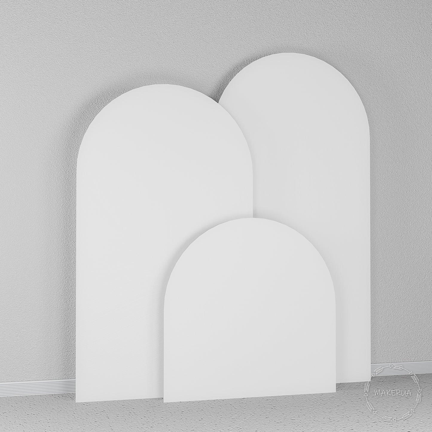 Backdrop 02 birthday wedding event party photo booth prop decorations arch - MakerUA