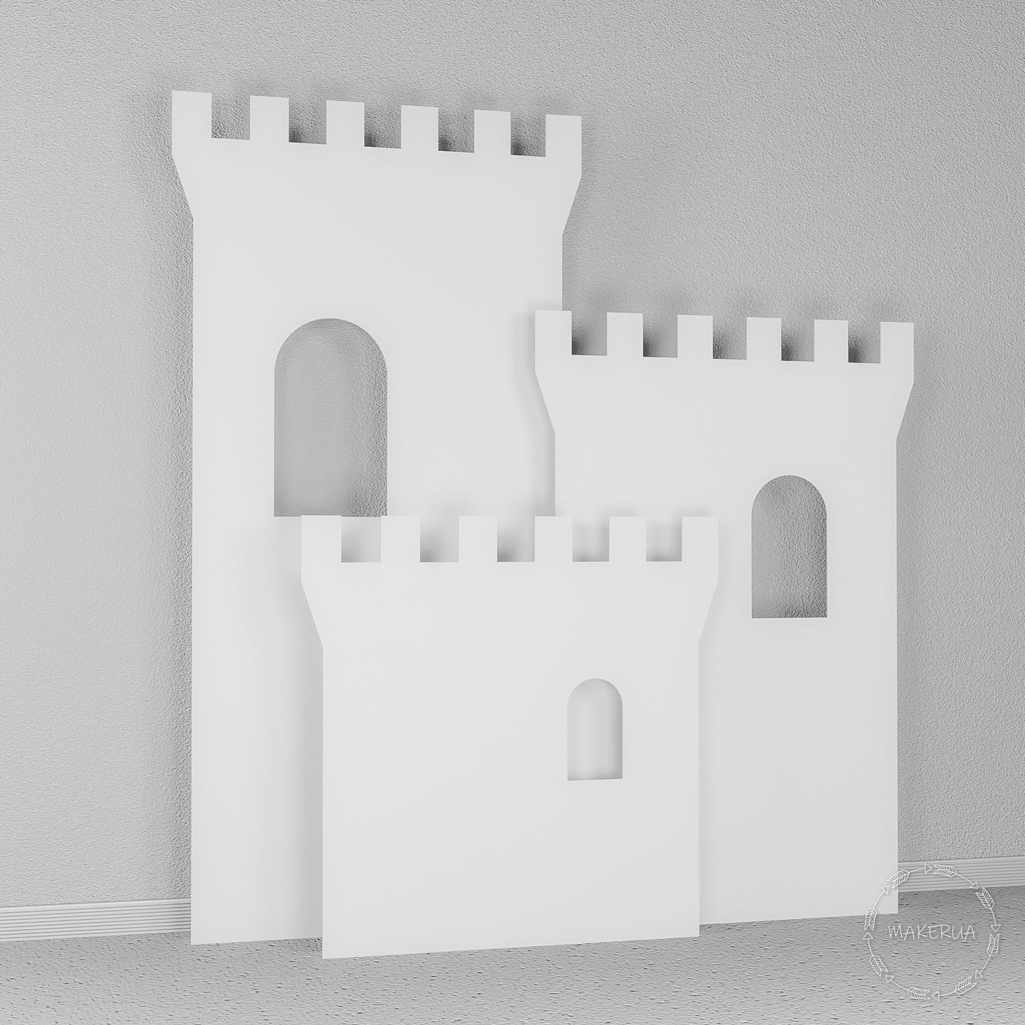 Backdrop 05 birthday wedding event party photo booth prop decorations arch - MakerUA