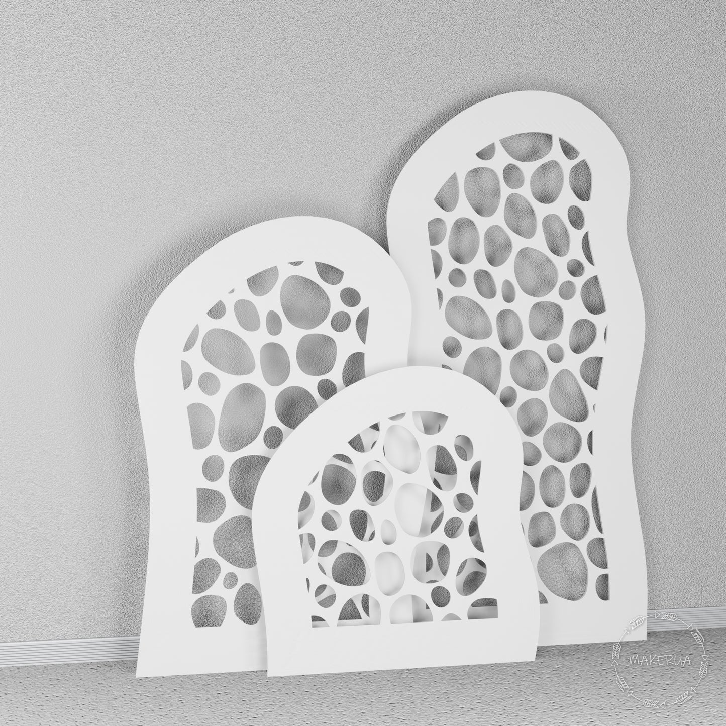 Backdrop 10 birthday wedding event party photo booth prop decorations arch - MakerUA