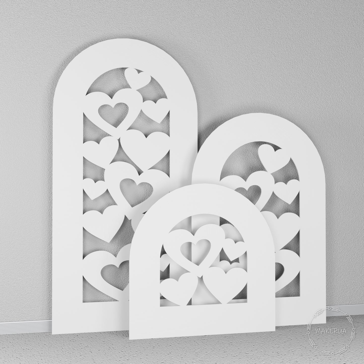 Backdrop 07 birthday wedding event party photo booth prop decorations arch - MakerUA