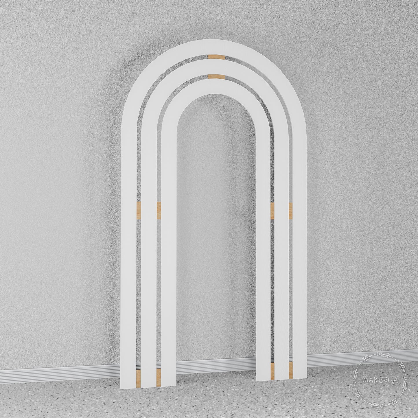 Arch 15 birthday wedding event party photo booth prop decorations backdrop - MakerUA