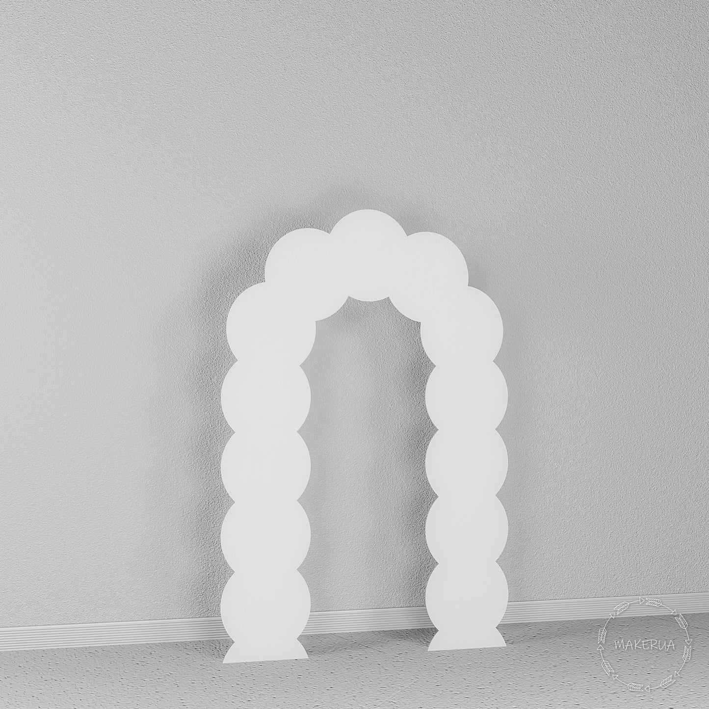 Arch 05 birthday wedding event party photo booth prop decorations backdrop - MakerUA