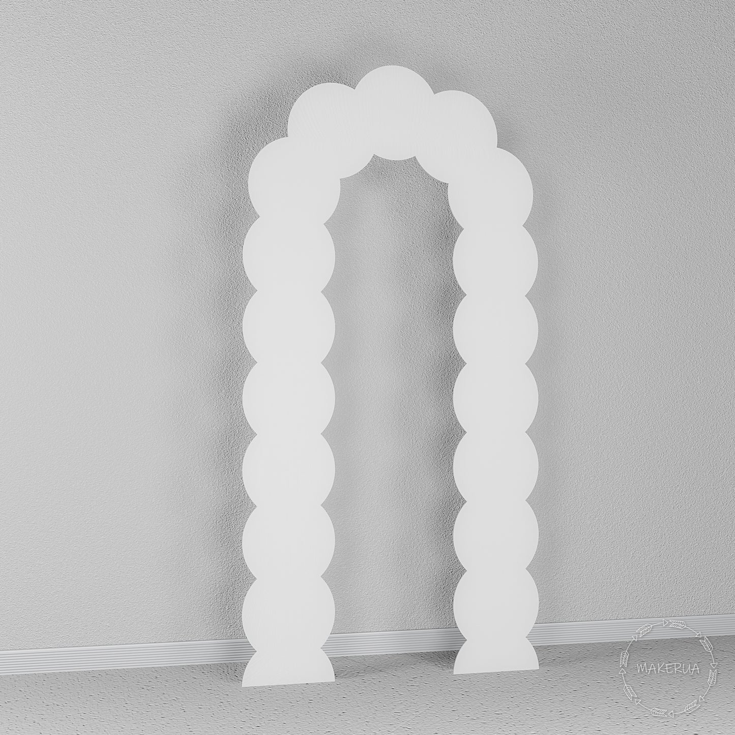 Arch 05 birthday wedding event party photo booth prop decorations backdrop - MakerUA