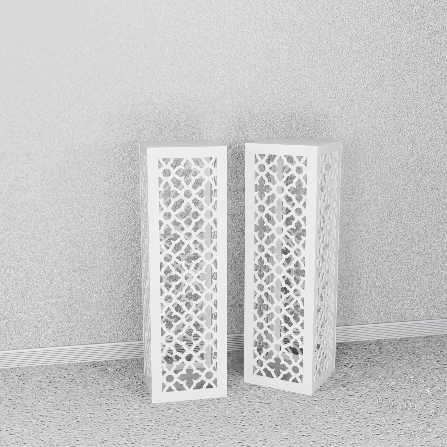 Column 04 birthday wedding event party photo booth props decorations table stand pedestal plinths cylinder pillar display - MakerUA