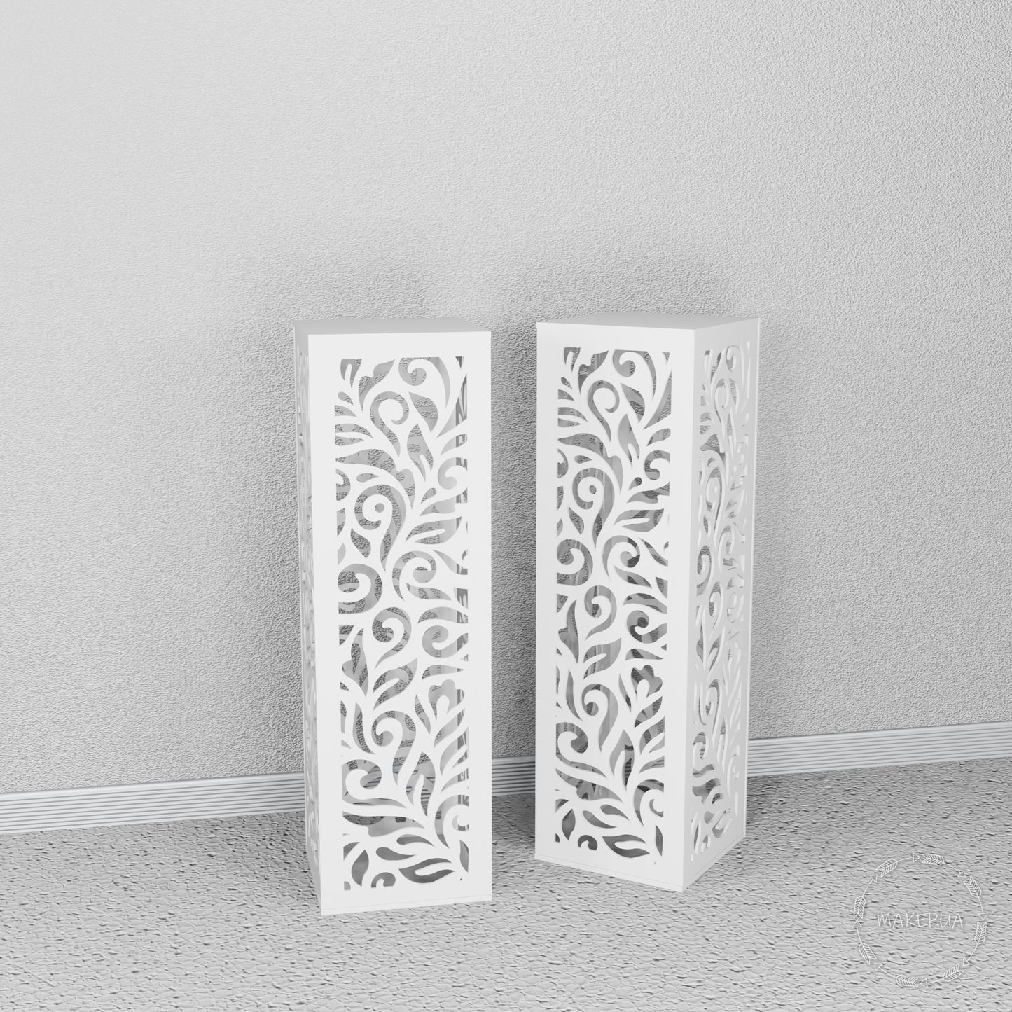 Column 02 birthday wedding event party photo booth props decorations table stand pedestal plinths cylinder pillar display - MakerUA