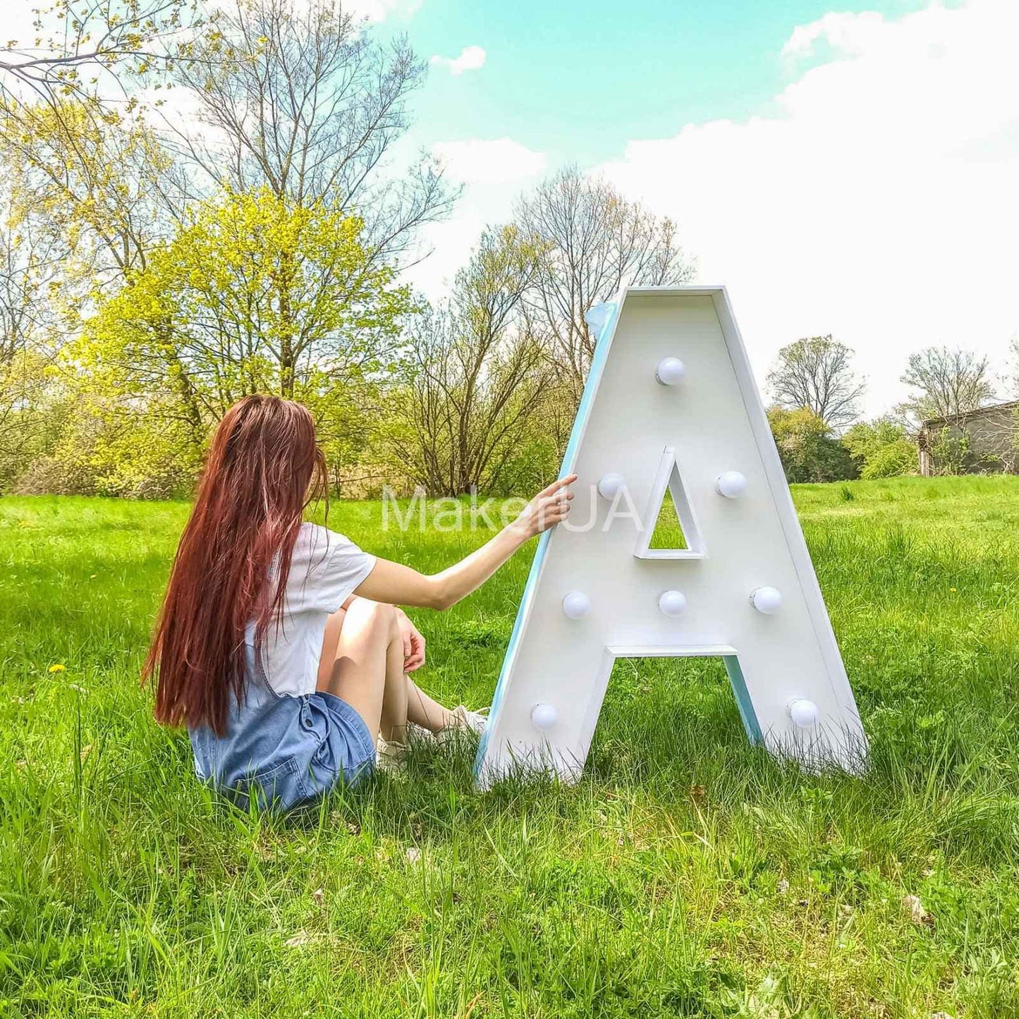 light up Marquee Number Letter LED bulb birthday decor