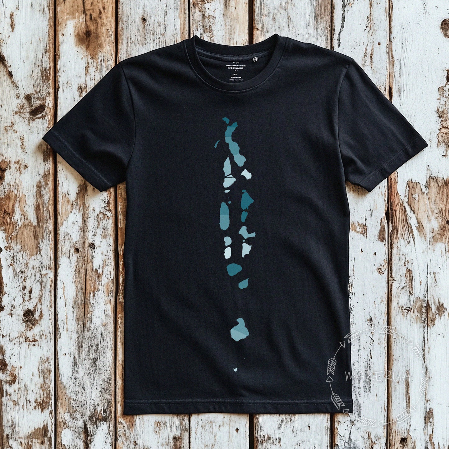 T-shirt maldives island beach white cotton tee shirt print gift birthday - MakerUA