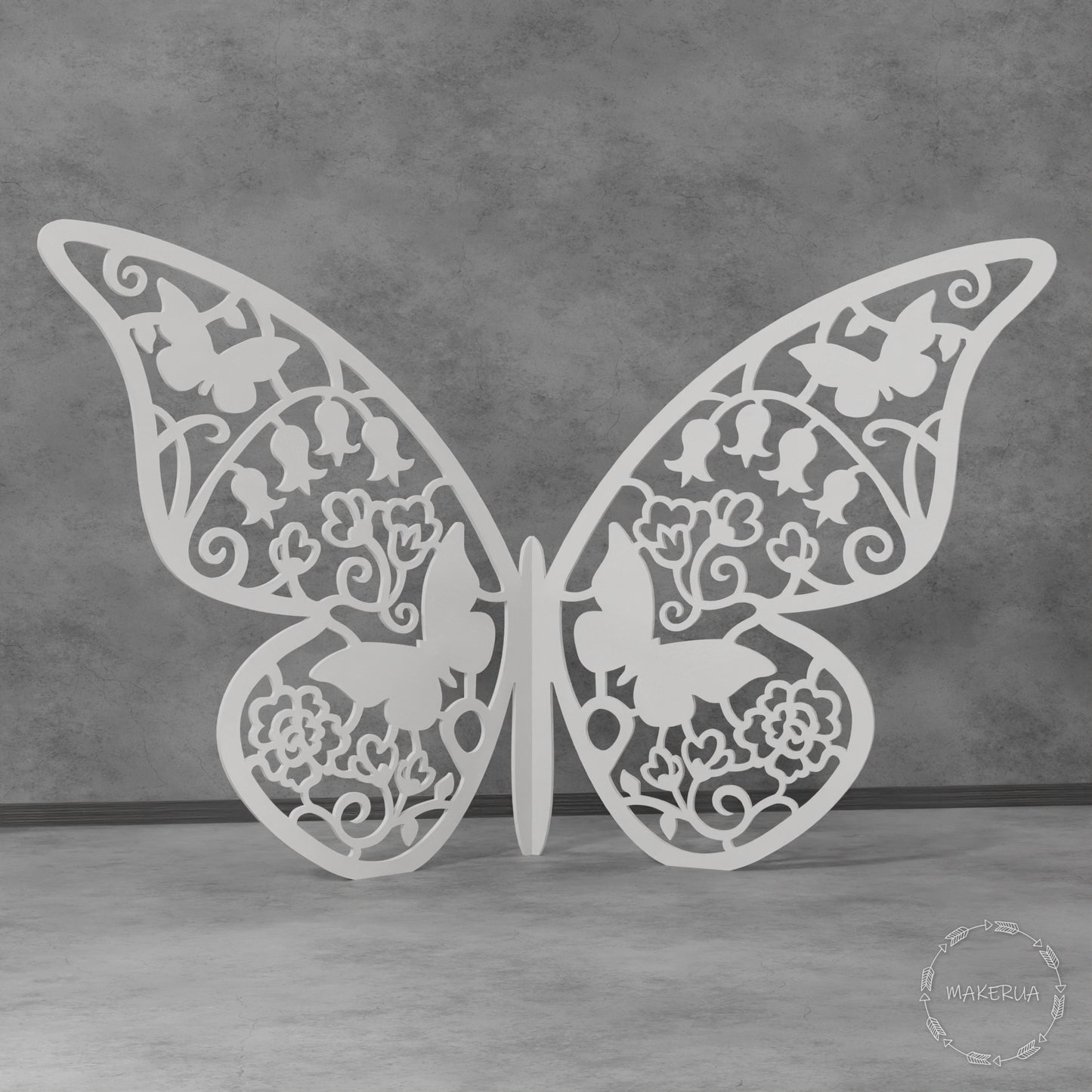 Butterfly Wings free standing centerpiece decoration backdrop photo booth party prop event birthday wedding decor 05 - MakerUA