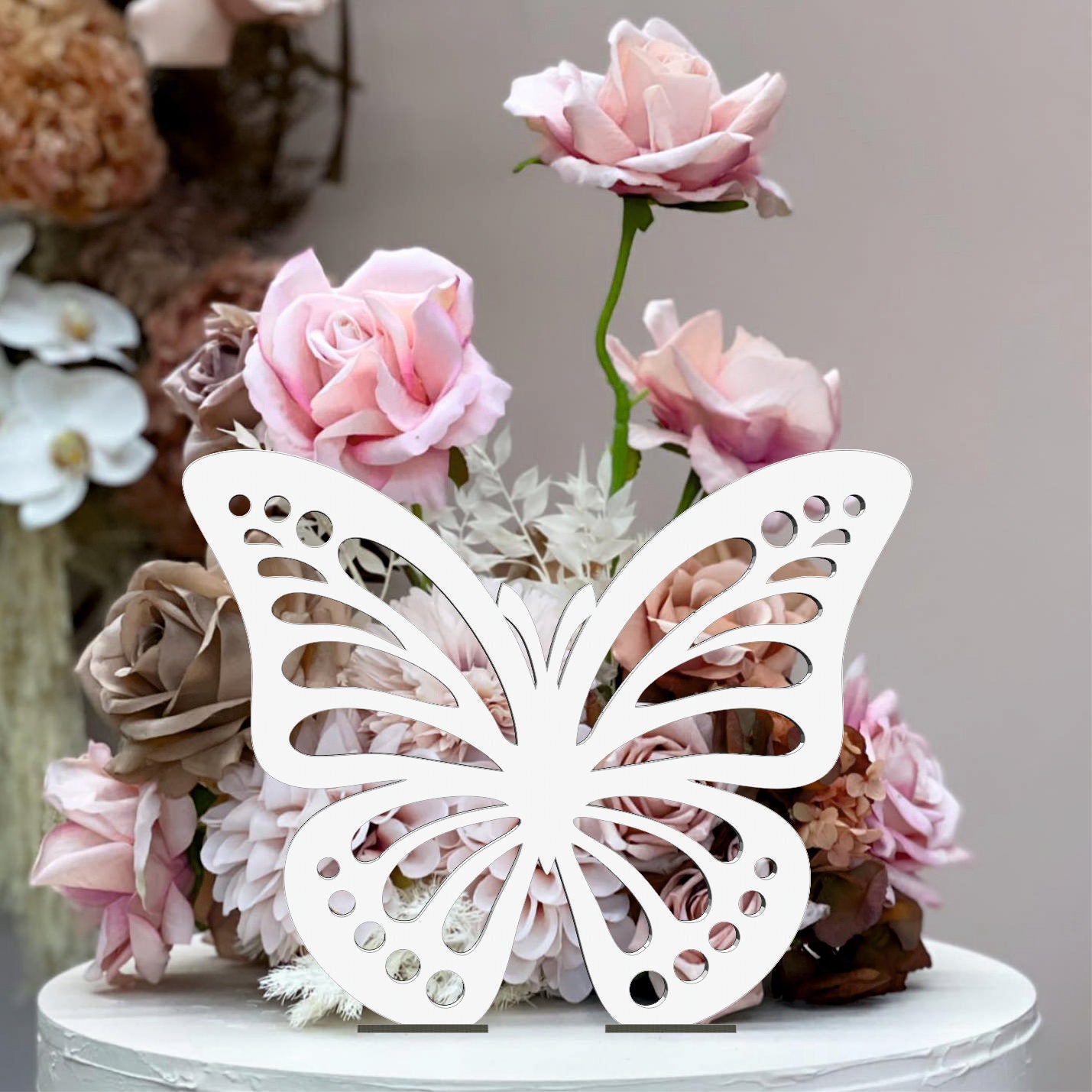 Butterfly table decor decorations cute wings angel centerpiece freestanding decor - MakerUA