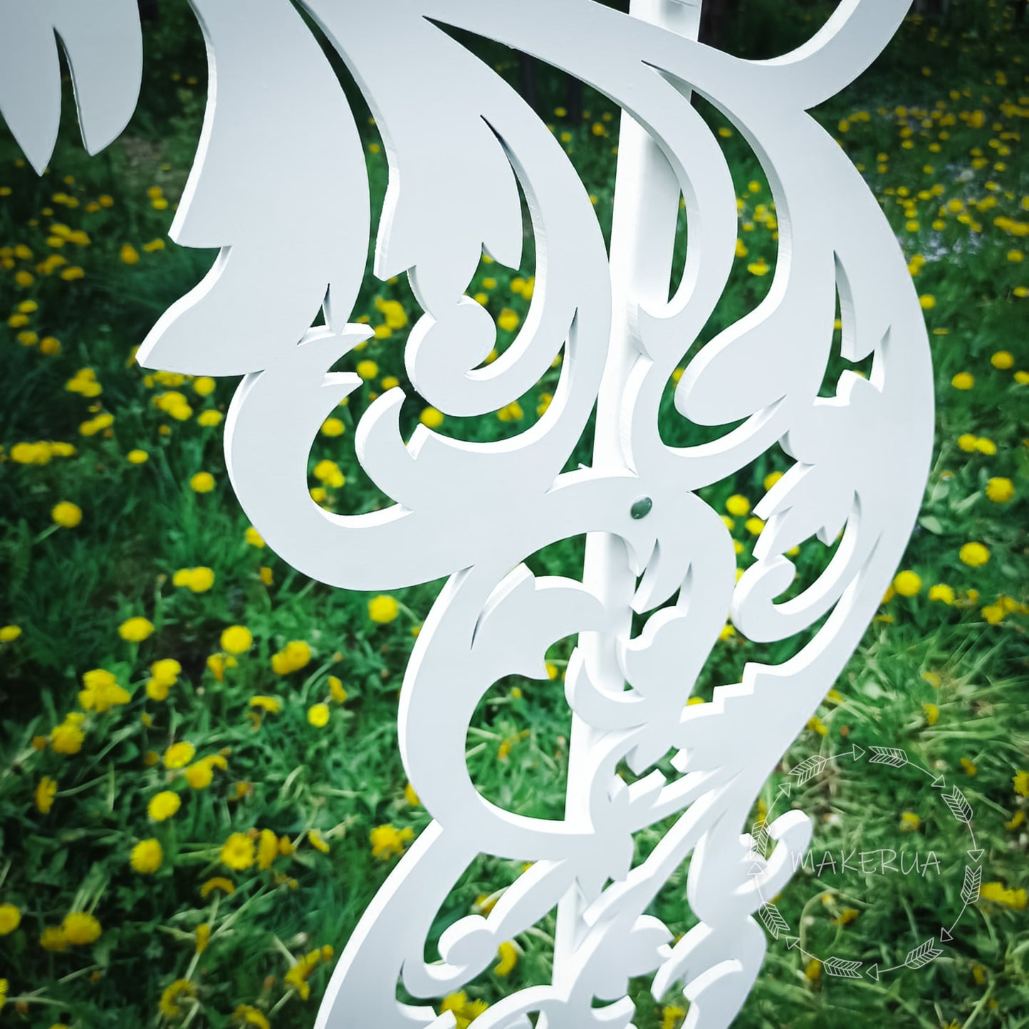 Arch wedding backdrop arbor floral frame white wooden wood flower rustic birthday event party prop shop photo booth decorations decor lace boho style - MakerUA