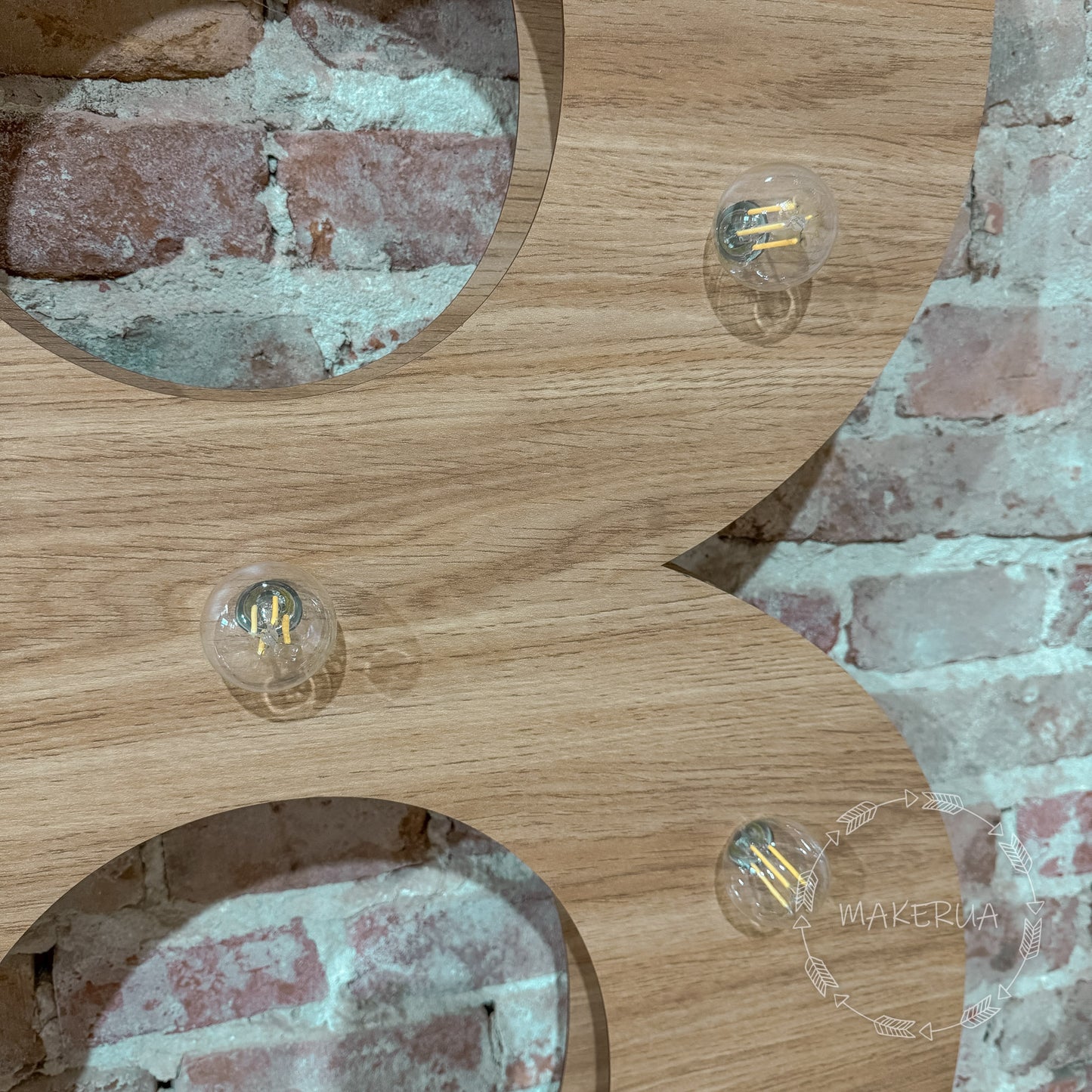 Number 8 Eight birthday 1m (3.3ft) + LED Light Bulbs marquee numbers neon sign backdrop white decoration large giant big party props decor NHT8