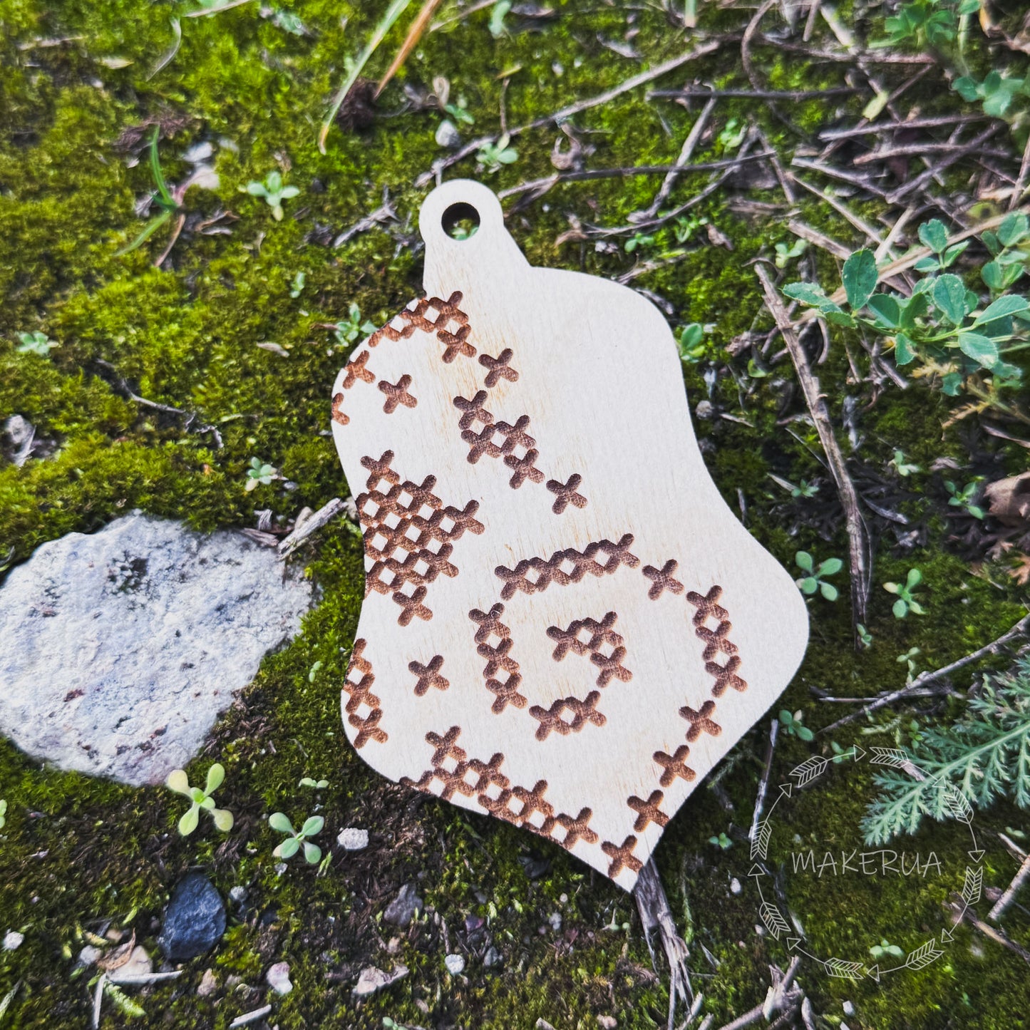 wooden christmas ornaments tree decor etsy 2