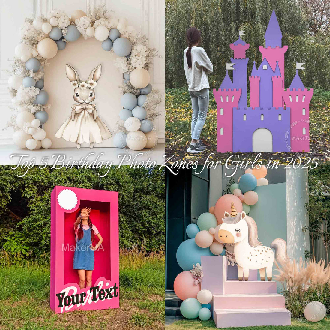 Top 5 Birthday Photo Zones for Girls in 2025: Magical Ideas for the Perfect Party