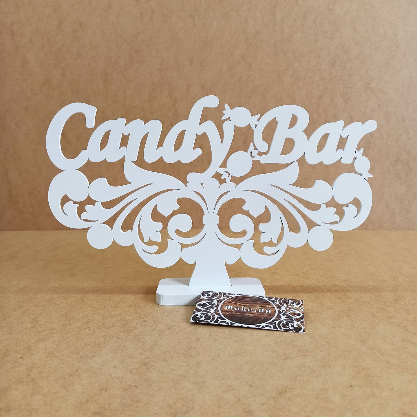 Text Candy Bar decorations celebration wall hanging sign white gold silver garland banner flag event birthday party supplies props shop style sweet table sign photo booth decor