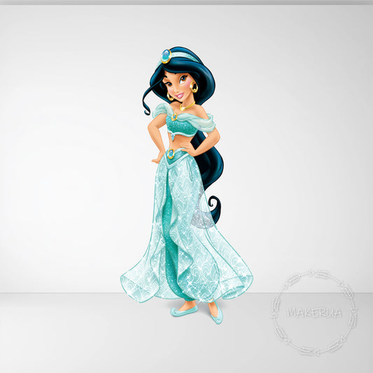 Princess Style 12 Printed Cutouts Decor Girl Birthday Baby Shower Party Props Decorations
