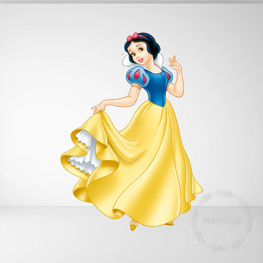 Princess Style 9 Printed Cutouts Decor Girl Birthday Baby Shower Party Props Decorations