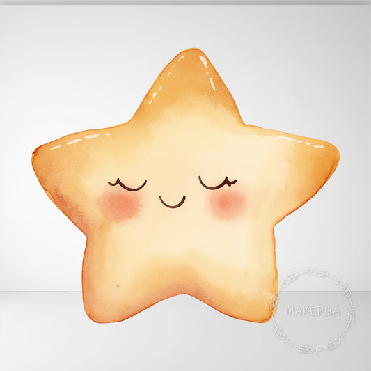Star Printed Decor for Birthday Wedding Baby Shower Cute Cutouts Home Room Wall Art Party Props Decorations