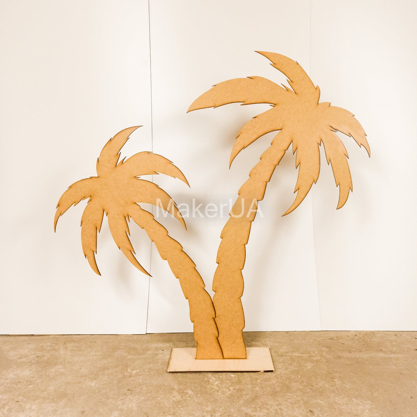 Palm tree party decorations free standing decor birthday photo props beach themed style