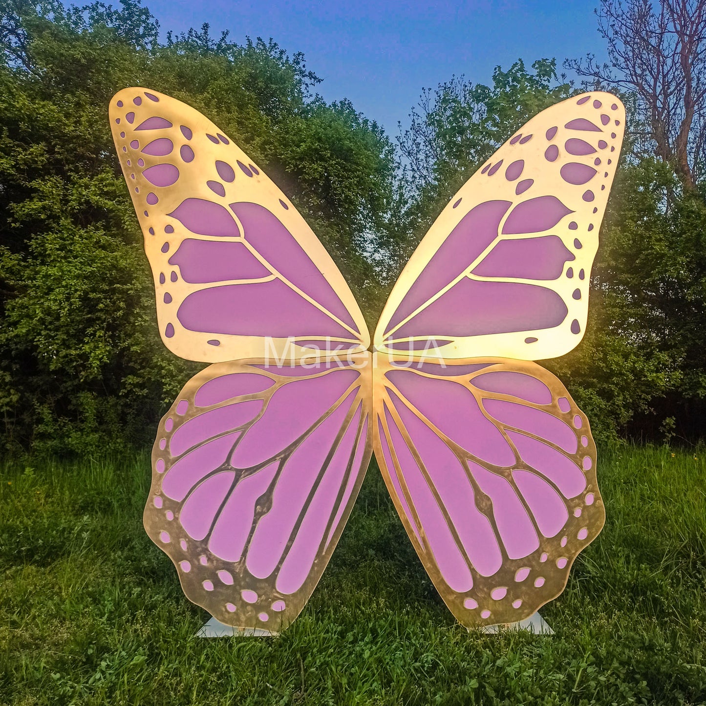 Butterfly Wings Backdrop centerpiece decoration photo booth party prop event birthday wedding decor gold