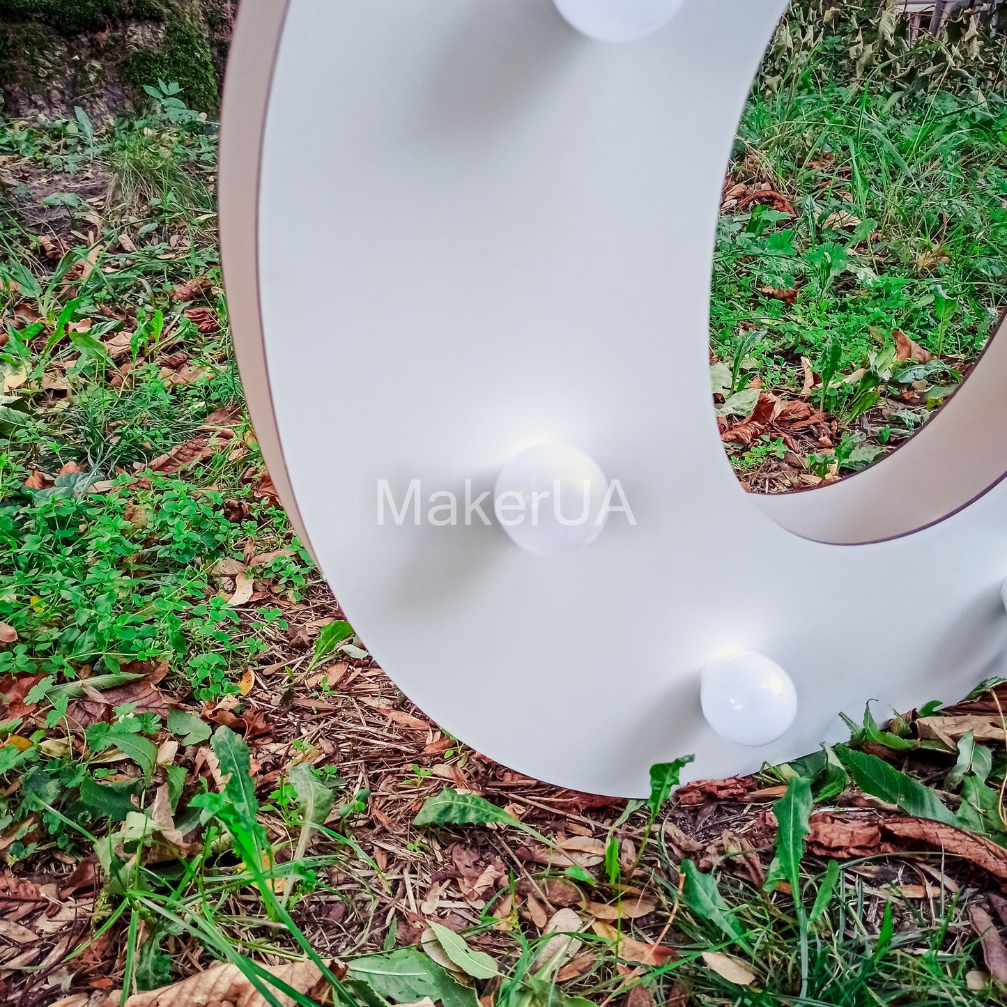 Number 8 Eight birthday 1m (3.3ft) + LED Light Bulbs marquee numbers neon sign backdrop white decoration large giant big party props decor NHW8