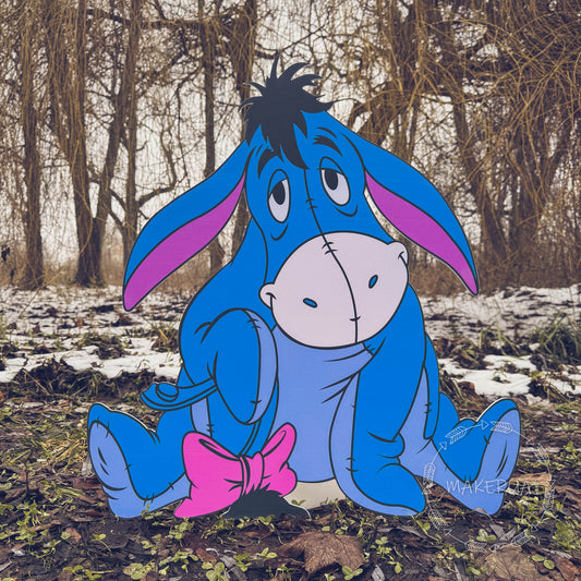 Winnie the Pooh Printed Cutouts Decor for Birthday Wedding Girl Boy Baby Shower Party Props Themed Decorations