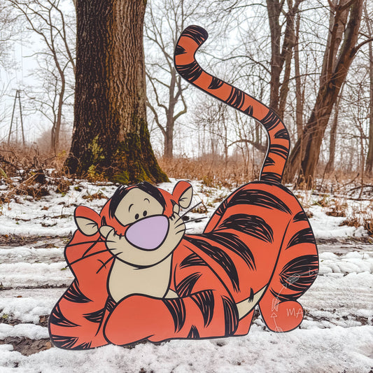Winnie the Pooh Printed Cutouts Decor for Birthday Wedding Girl Boy Baby Shower Tiger Party Props Decorations