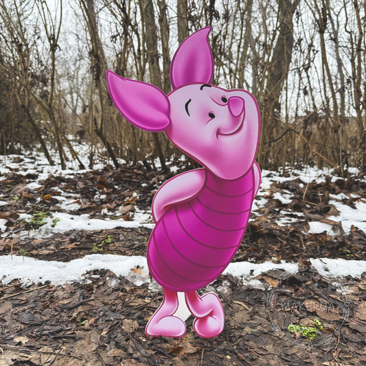 Winnie the Pooh Printed Cutouts Decor for Birthday Girl Boy Baby Shower Party Props Decorations