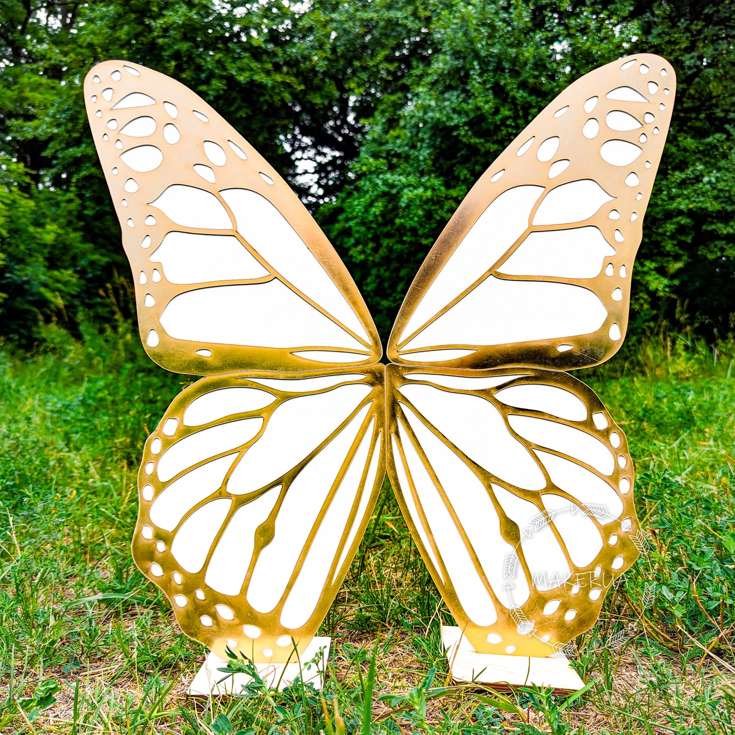 Butterfly Wings Backdrop centerpiece decoration photo booth party prop event birthday wedding decor gold