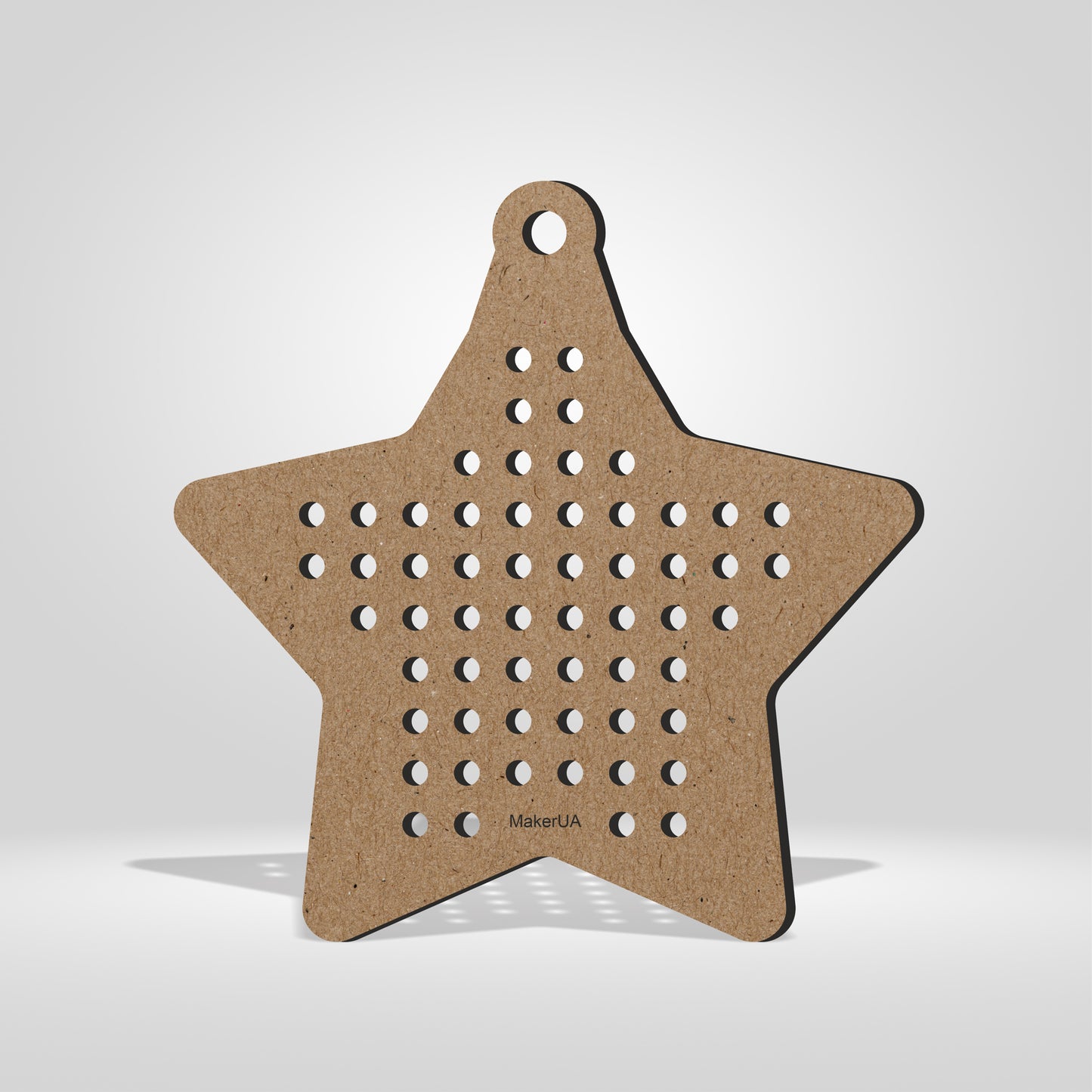 Wooden Cross Stitch Blank Base Embroidery Christmas Ornaments 2