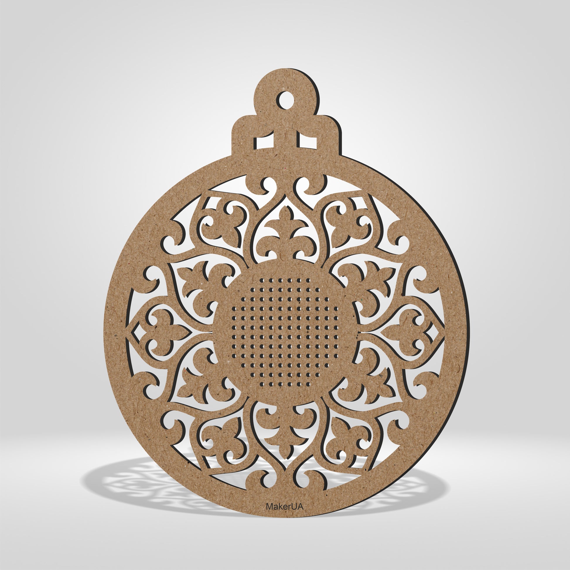 Wooden Cross Stitch Blank Base Embroidery Christmas Ornaments top style 2025