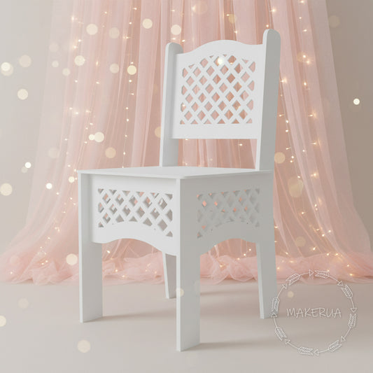 Chair for birthday party decorations photo props royal throne king kingdom christmas gift boy girl decor C13