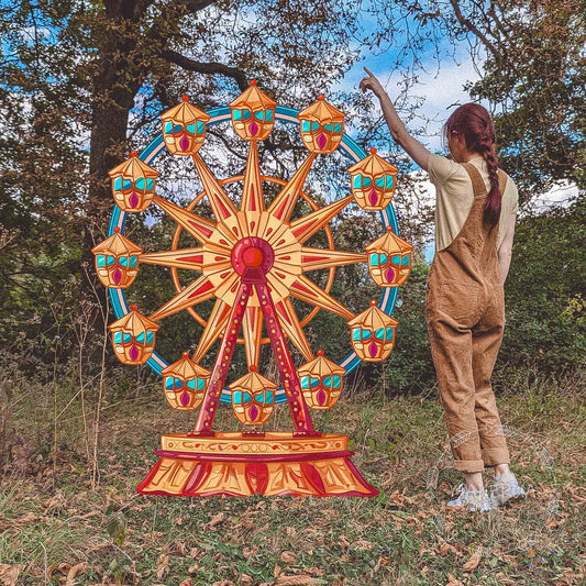 Ferris Wheel for birthday wedding party decorations with uv print