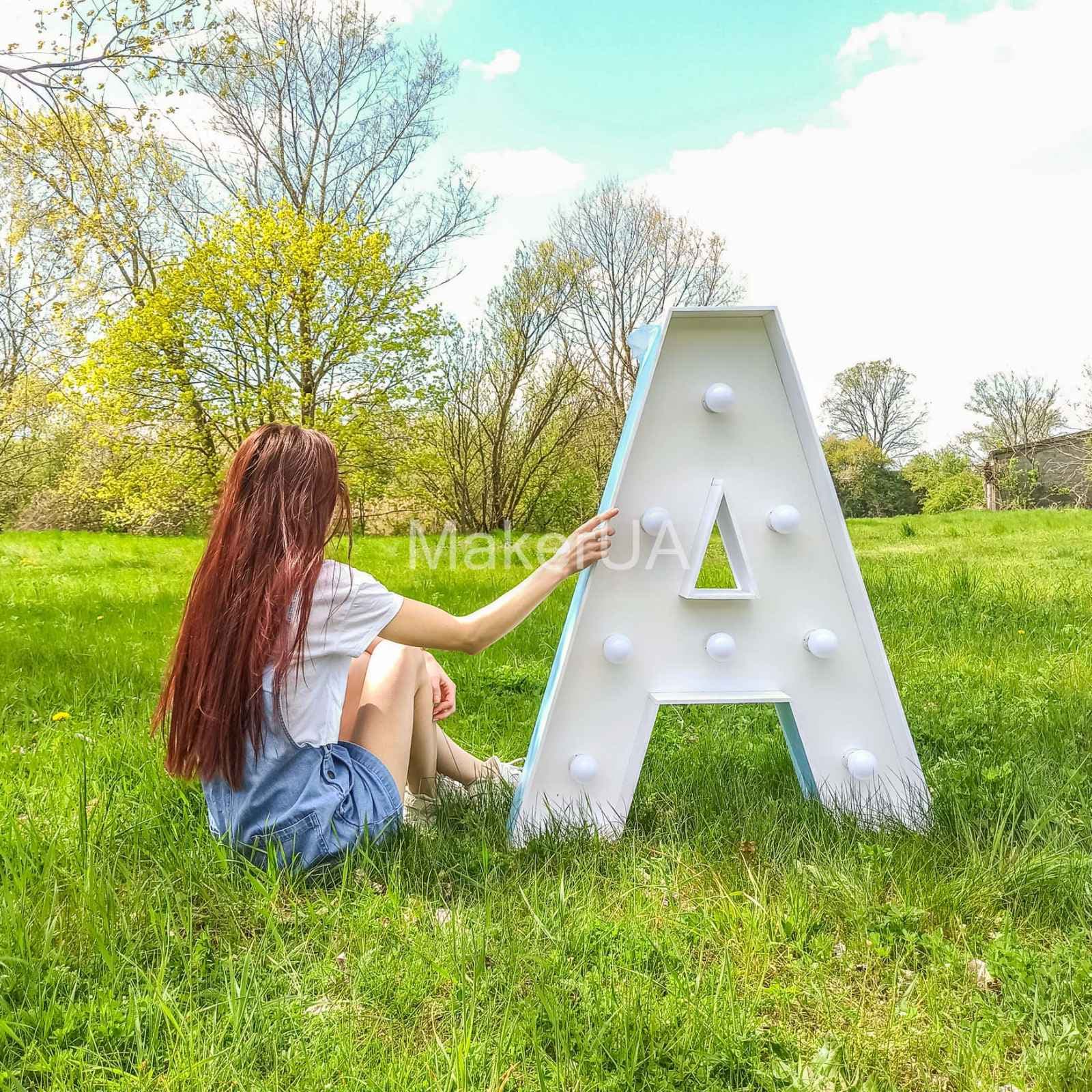 light up Marquee Number Letter LED bulb birthday decor